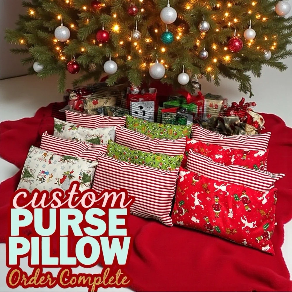 Custom Purse Pillow Order Complete - Picture 1 of 2